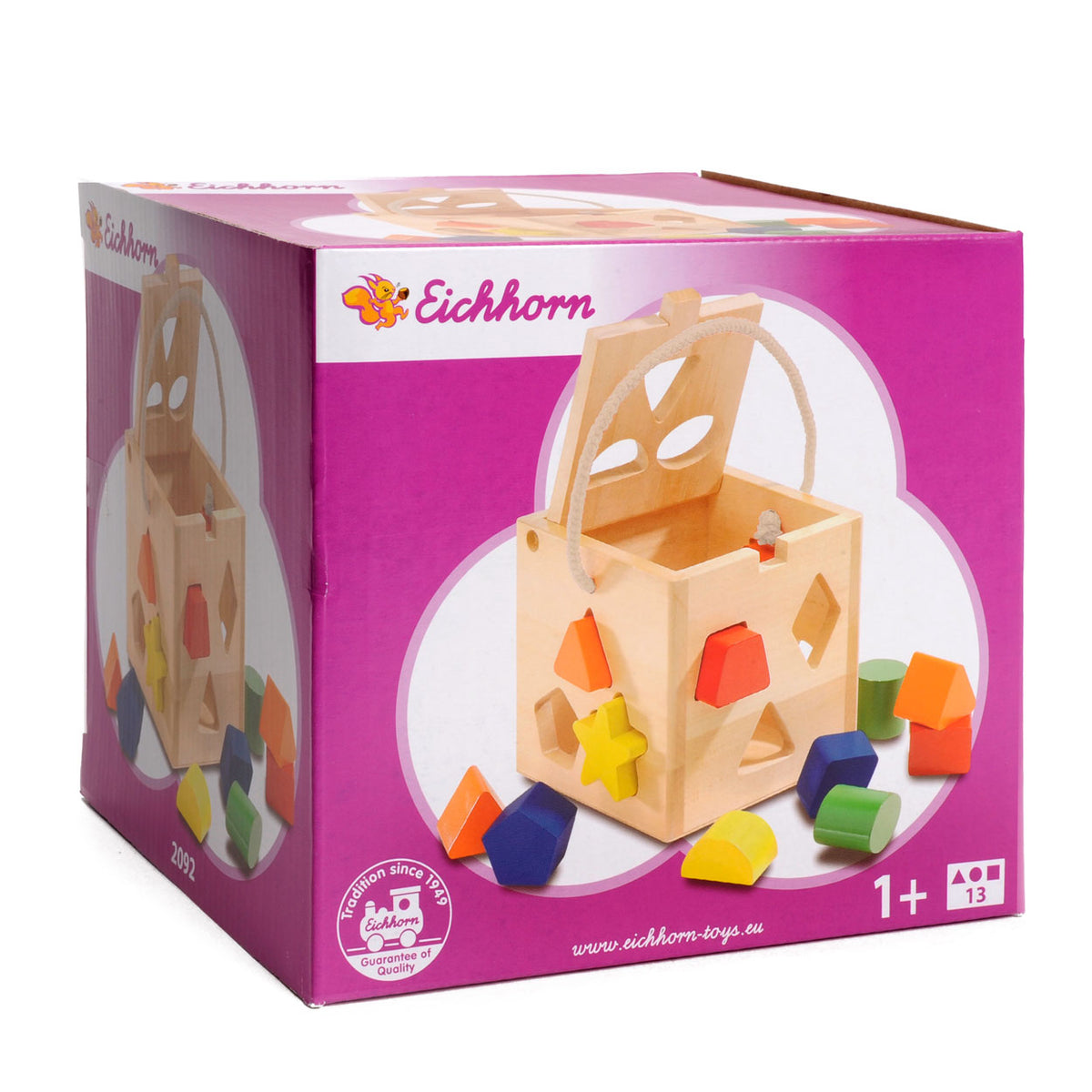 Eichhorn eh shape sorting cube
