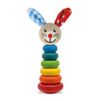 Eichhorn baby stapelspel dier, 7dlg.