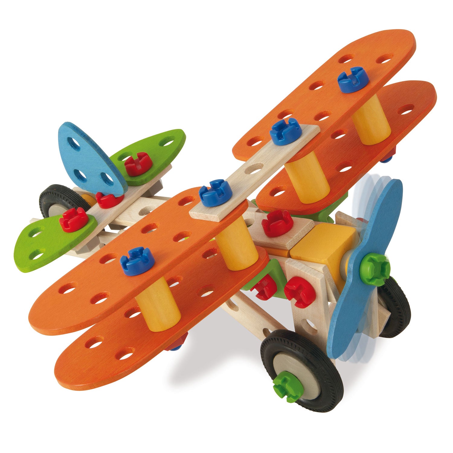 Heros constructor vliegtuig dubbeldekker
