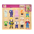 Eichhorn houten puzzel - beroepen, 30st.