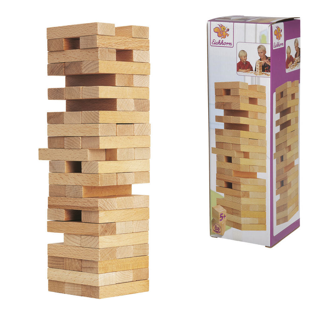 Eichhorn - houten stapeltoren 54dlg.