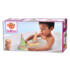 Eichhorn houten speelgoed zeilbootjes set - fsc hout - 2 stuks.