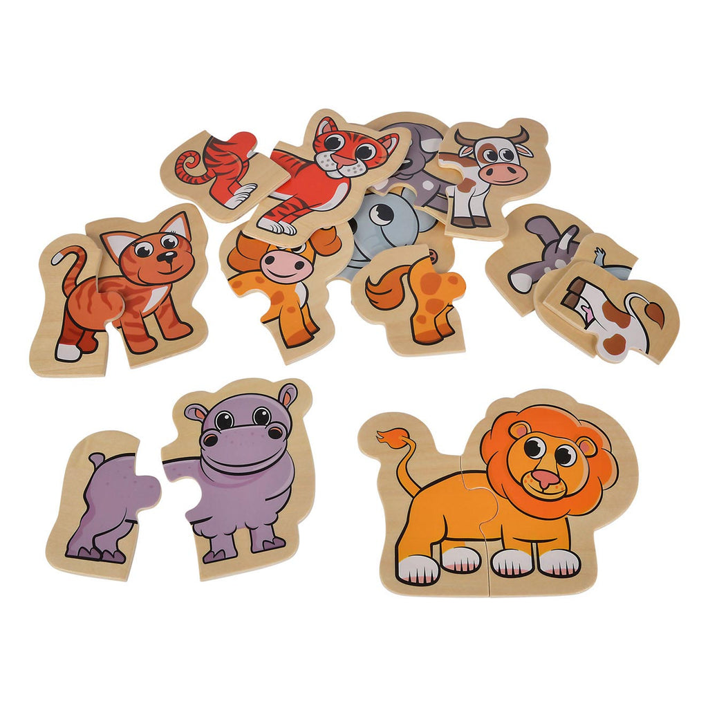 Eichhorn - houten dierenpuzzel 16 stuks