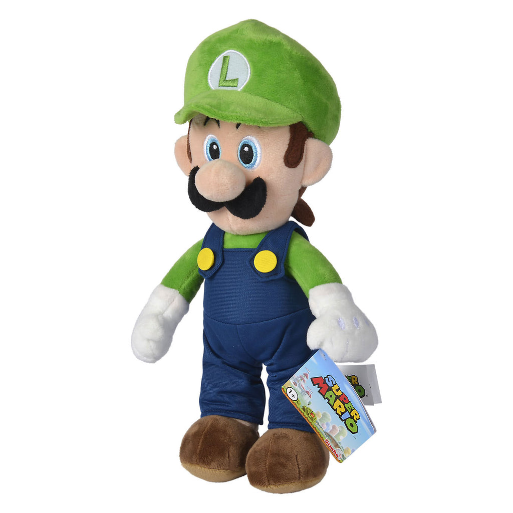 Simba - Simba Knuffel pluche super mario luigi 30cm
