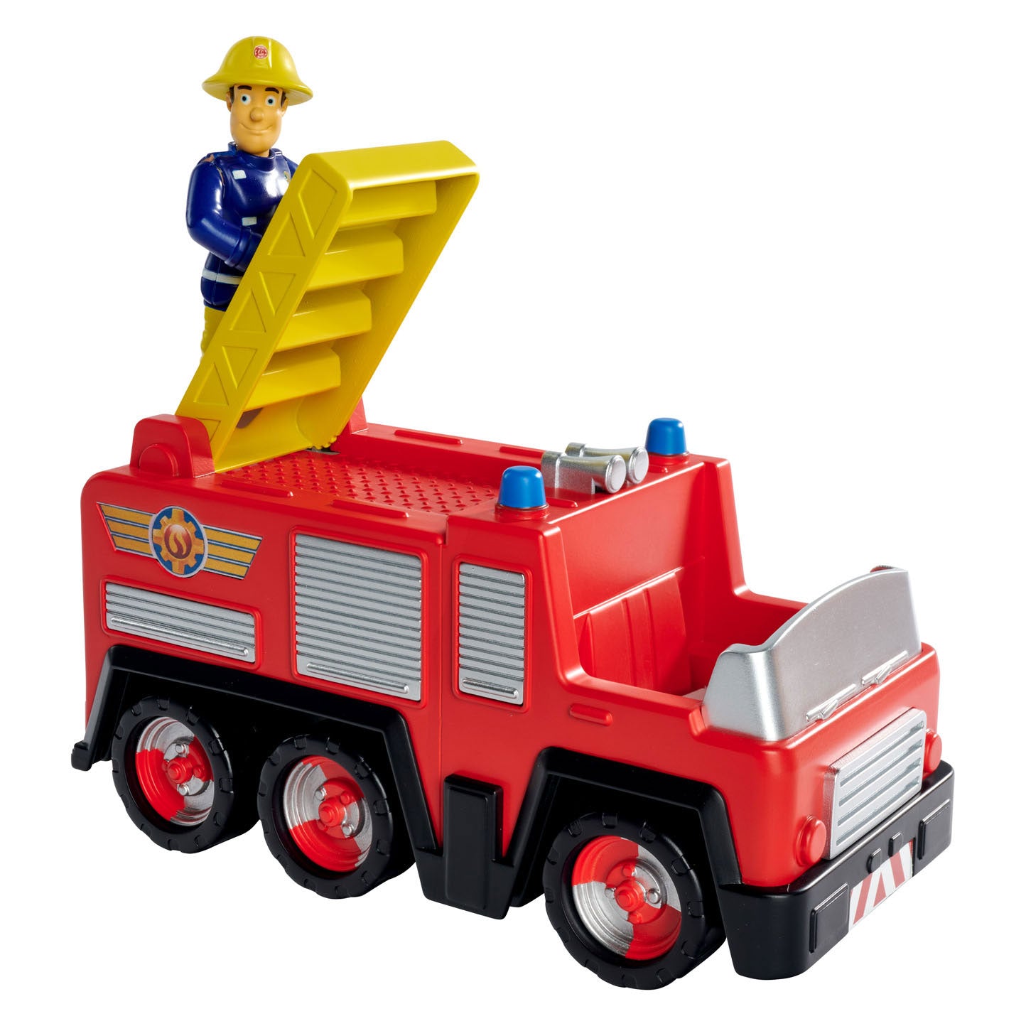 Simba - Simba Brandweerman sam jupiter brandweerauto met sam figuur
