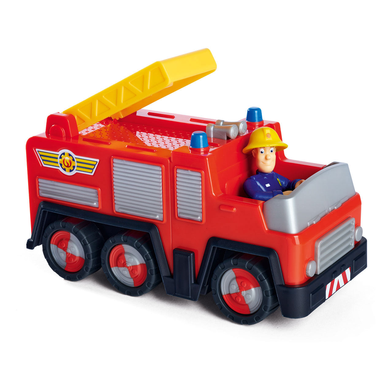 Simba - Simba Brandweerman sam jupiter brandweerauto met sam figuur