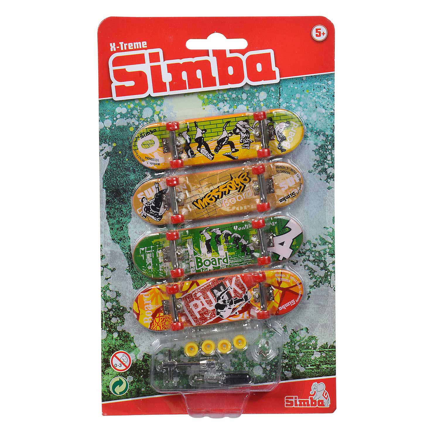 Simba - Simba Vinger skateboard x-treme set
