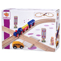 Eichhorn - treinbaan 8 figuur speelset 27dlg.