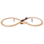 Eichhorn - treinbaan 8 figuur speelset 27dlg.
