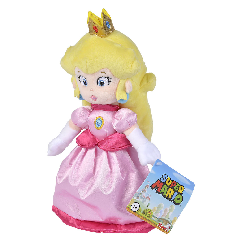 Simba - Simba Super mario pluchen knuffel peach 27cm