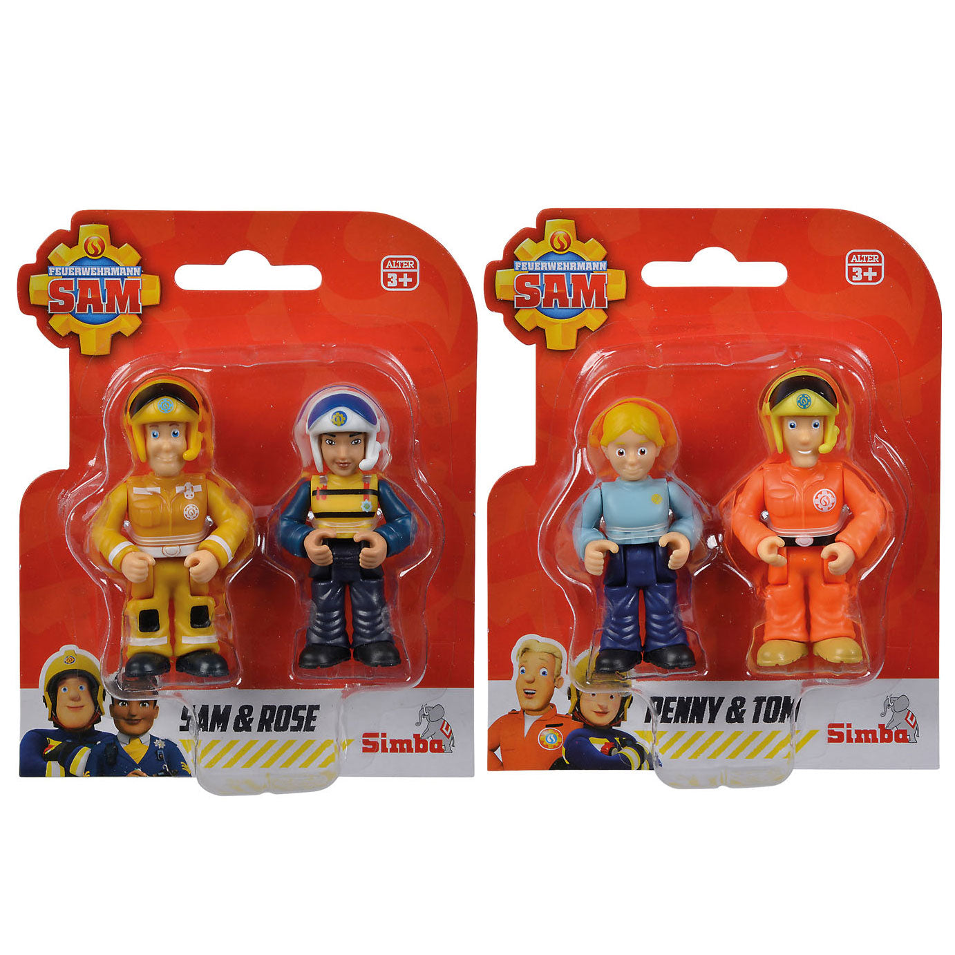 Simba - Simba Brandweerman sam speelfiguren 2st.