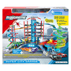 Majorette - Majorette super city garage - met 6 voertuigen