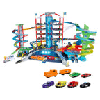 Majorette - Majorette super city garage - met 6 voertuigen