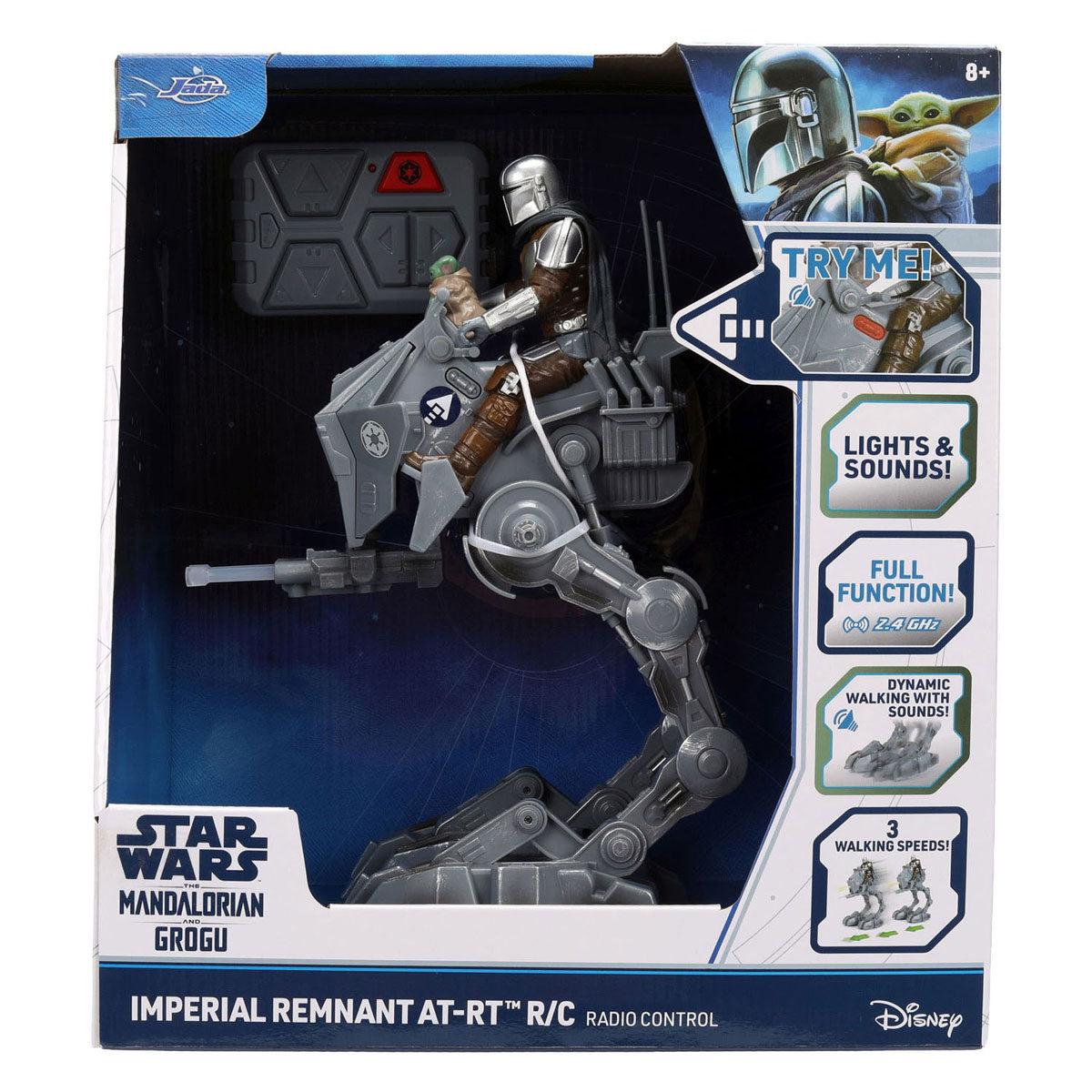 Jada Toys - Jada Toys Jada rc bestuurbare star wars at-rt met licht en geluid - 29cm