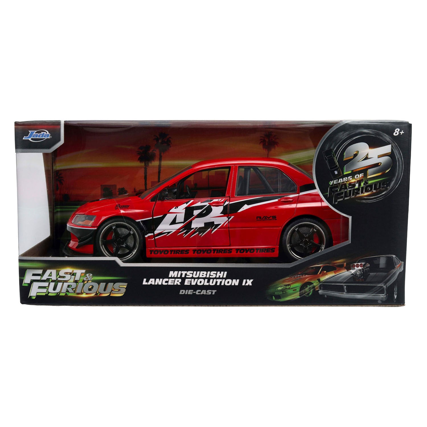 Jada Toys - Jada Toys Jada fast & furious 2006 mitsubishi lancer - 1:24