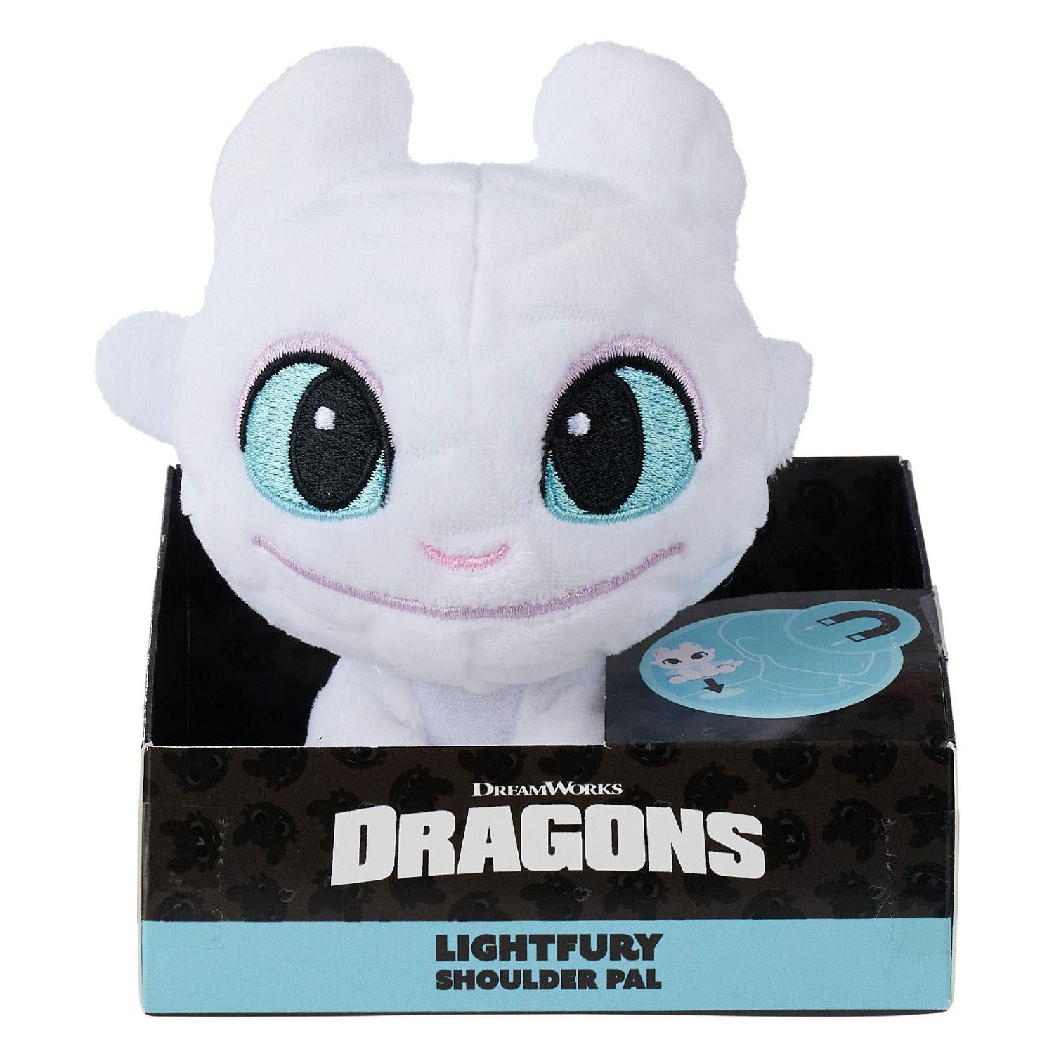 Simba universal light fury pluche knuffel - 12cm