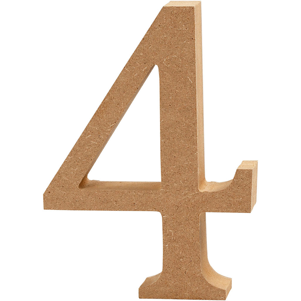 Creativ Company - Creativ Company Https://www.cchobby.nl/cijfer-4-h-8-cm-dikte-1-5-cm-1-stuk