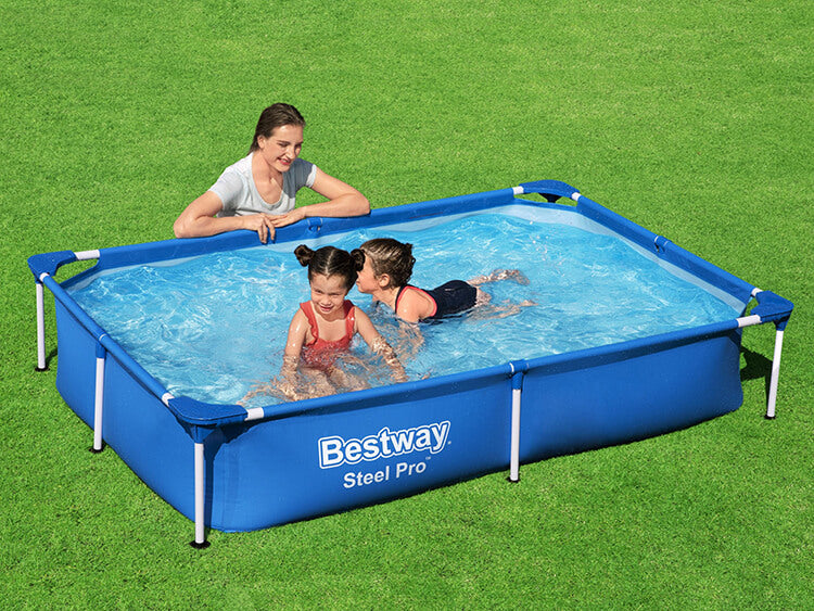Bestway zwembad steel pro 221x150x43 cm