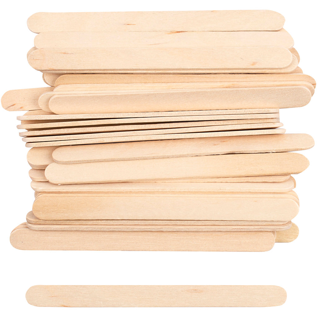 Creativ Company - Creativ Company Https://www.cchobby.nl/ijslollystokjes-l-11-5-cm-b-10-mm-naturel-30-stuk-1-doos