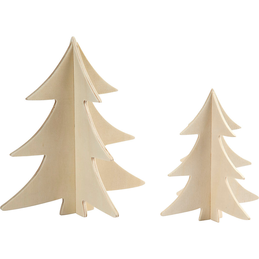 Creativ Company - Creativ Company Https://www.cchobby.nl/kerstbomen-h-13-18-cm-2-stuk-1-doos