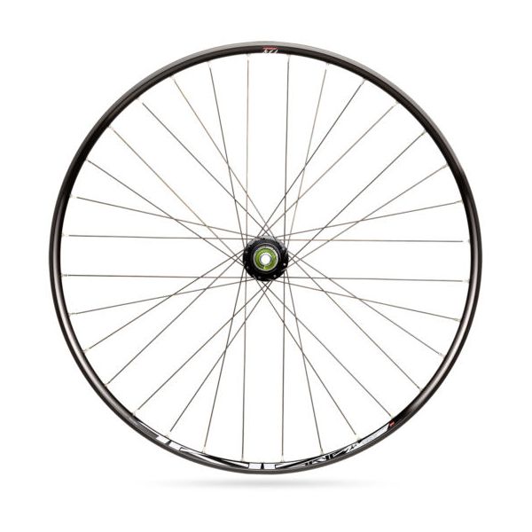 Rodi - Wielset tryp 25 27.5" voorwiel steekas 15x100 en achterwiel snelspanner 9x135 - 6 bouts remschijfbevestiging - 8/9/10/11 speed - zwart