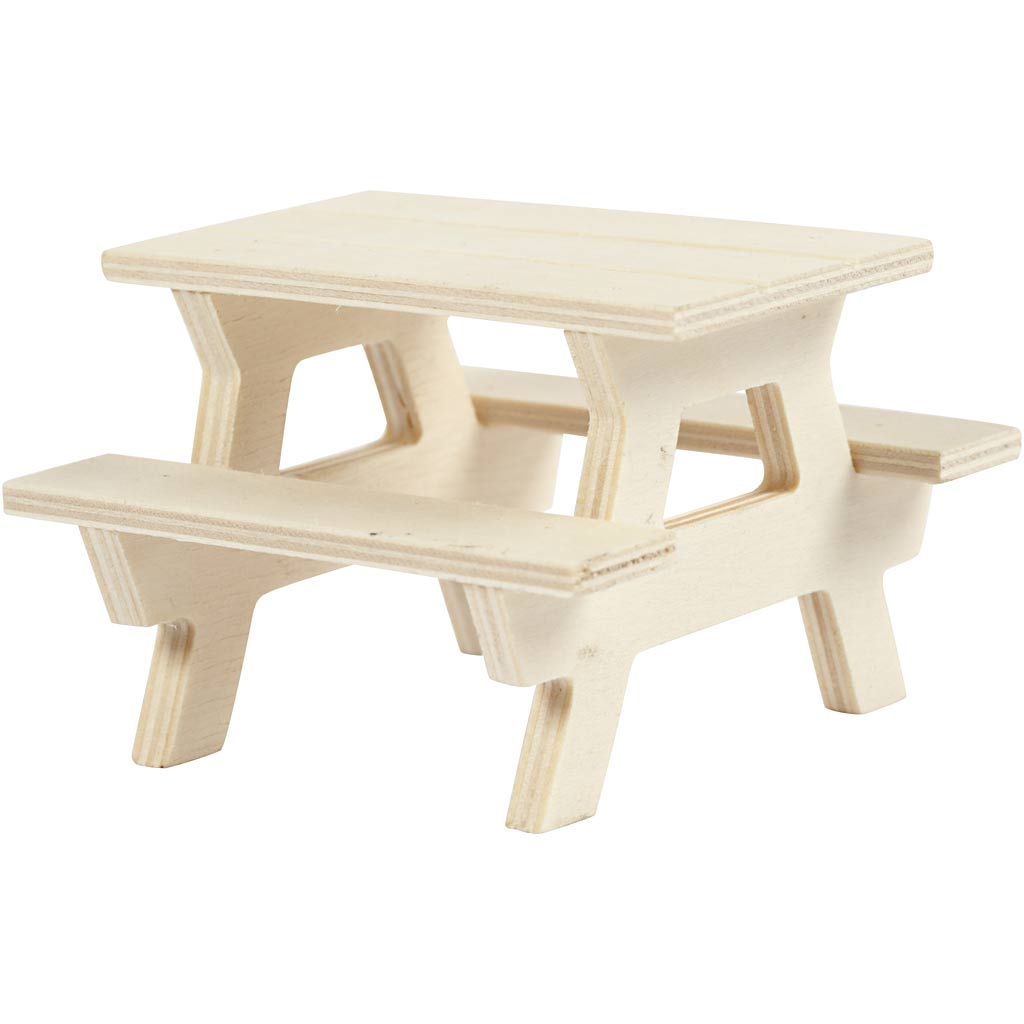 Creativ Company - Creativ Company Https://www.cchobby.nl/picknickbank-h-5-5-cm-l-8-cm-b-8-cm-1-stuk