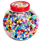 Hama maxi strijkkralenset in pot pastelmix, 2000st.