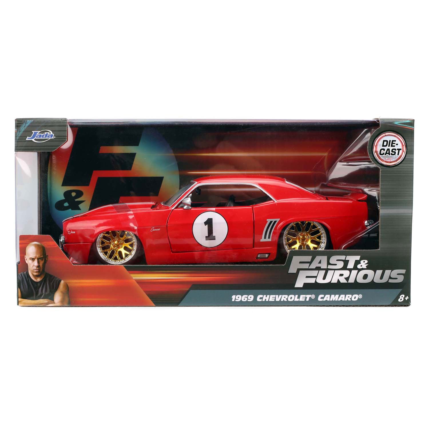 JADA - JADA fast & furious 1969 chevrolet camaro 1:24