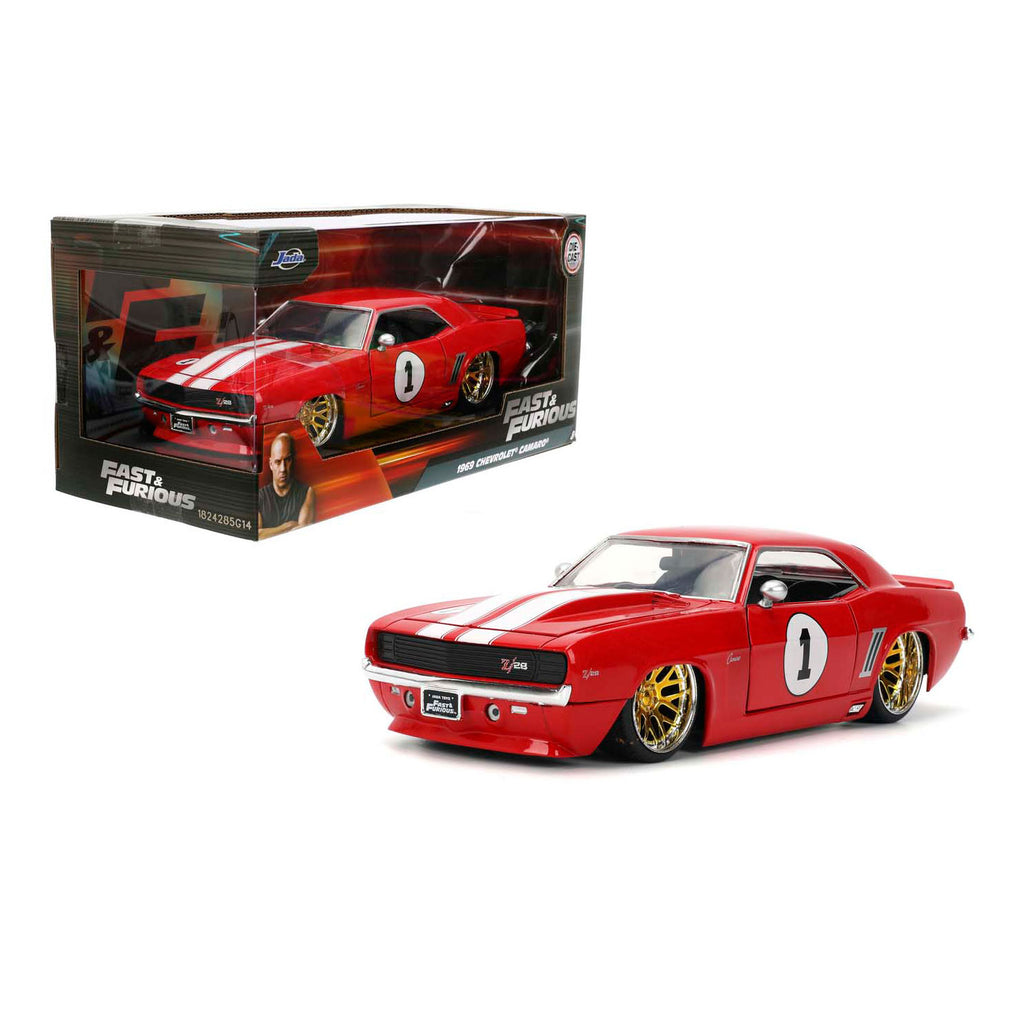 JADA - JADA fast & furious 1969 chevrolet camaro 1:24