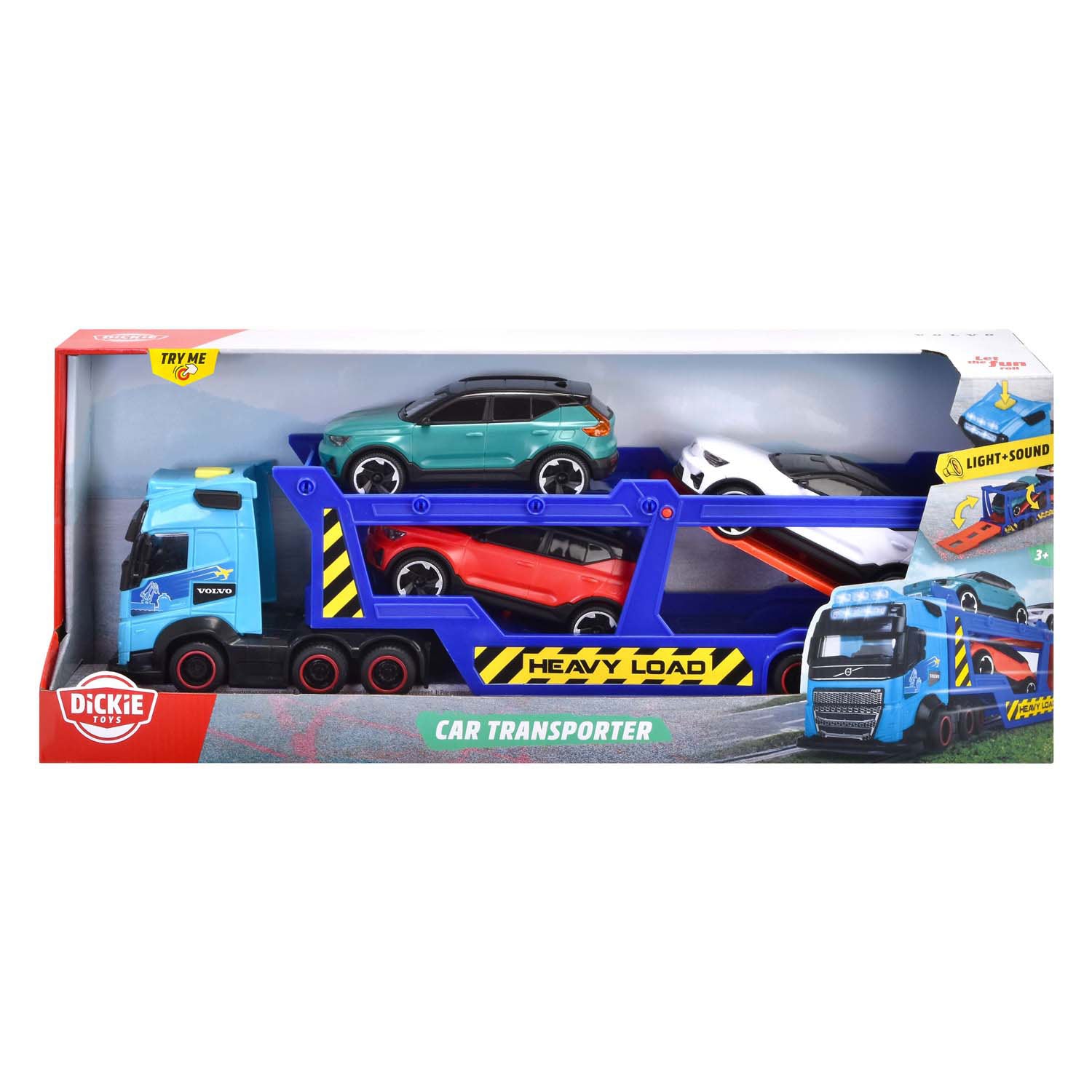 Dickie - Dickie autotransporter met 2 verdiepingen