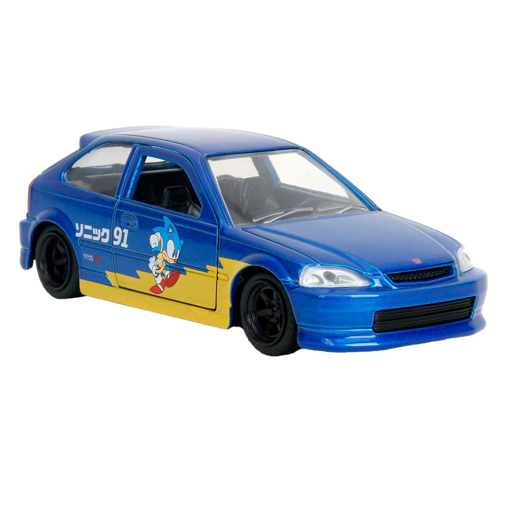 Jada Toys - Jada Toys Jada sonic 1997 honda civic type-r 1:33