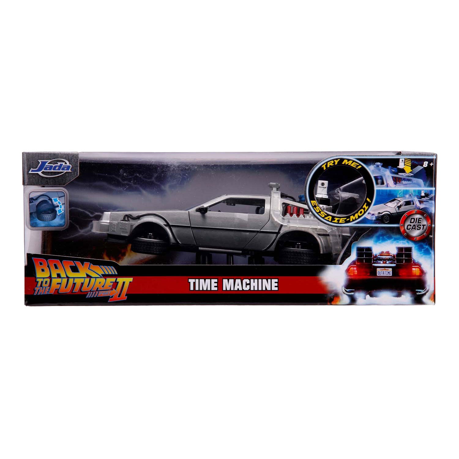 Jada Toys - Jada Toys Jada time machine back to the future 2 1:24