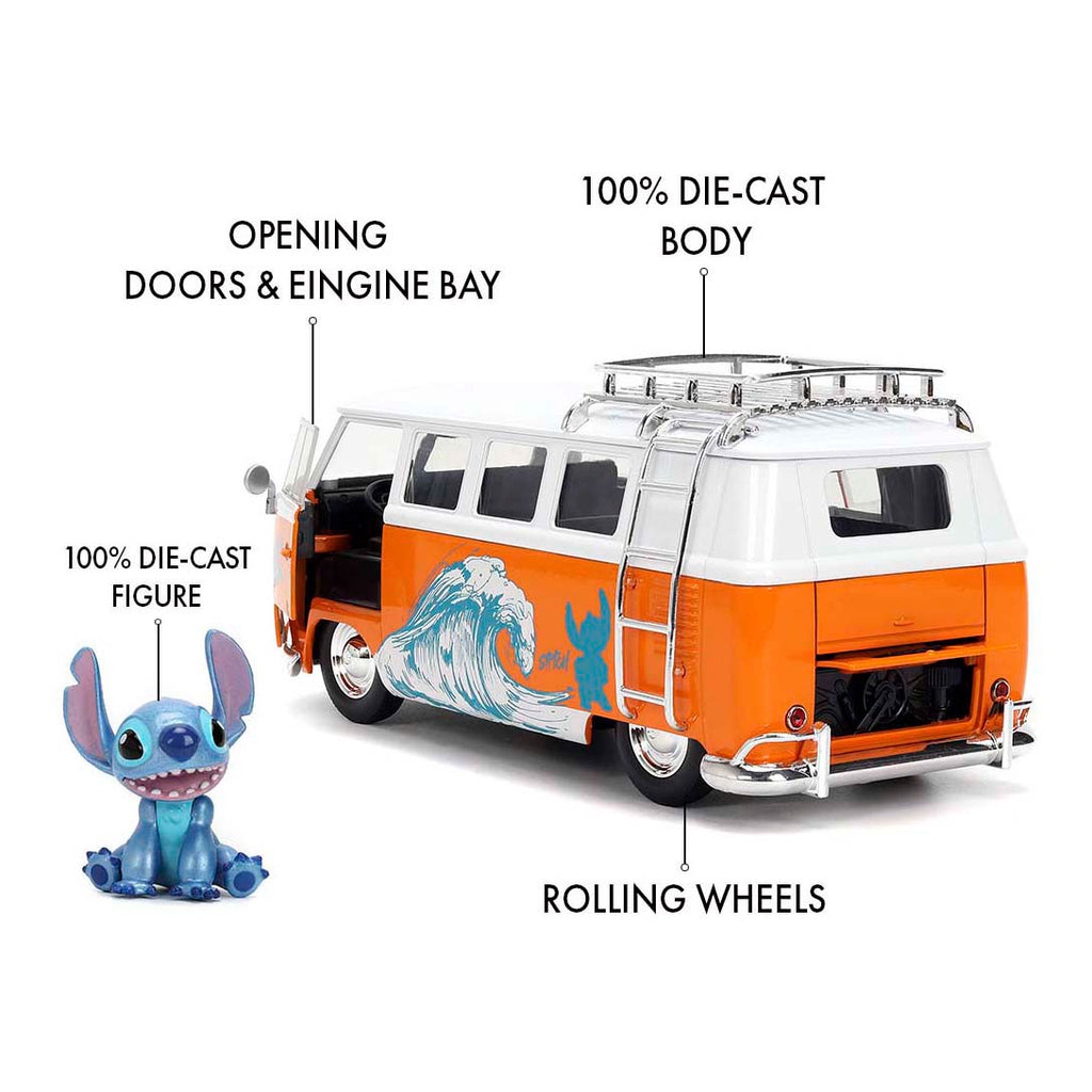 JADA - JADA stitch 1961 vw bus 1:24