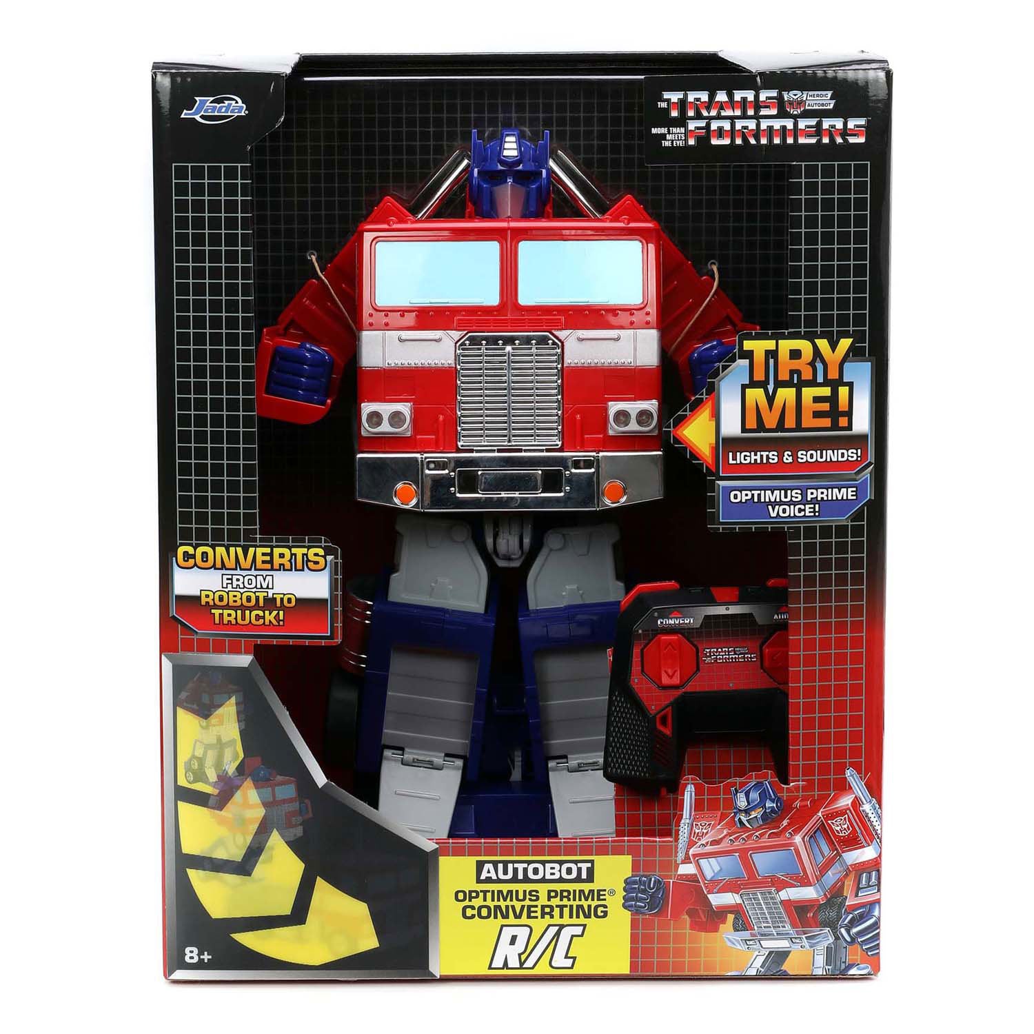 Jada optimus prime converting rc