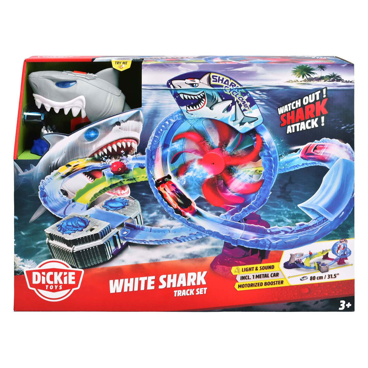 Dickie - Dickie white shark track set