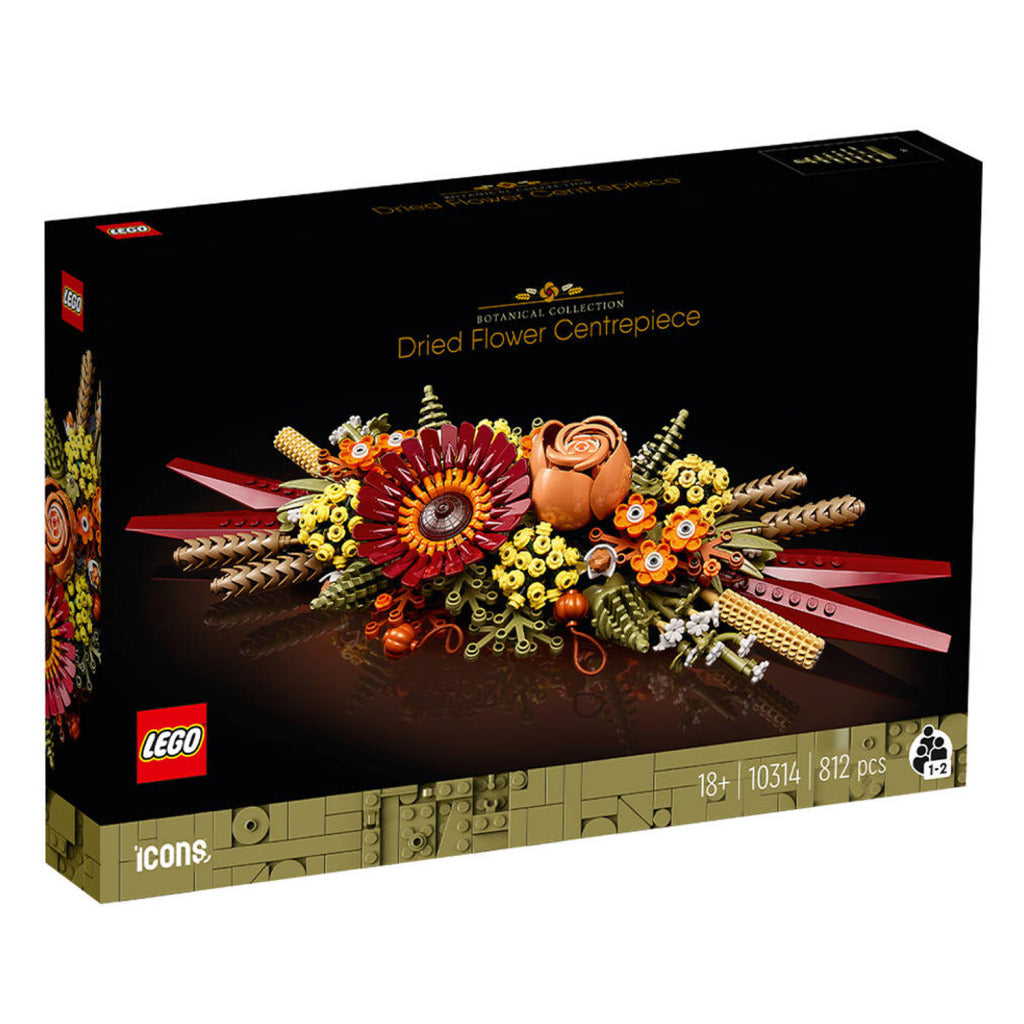 Lego LEGO ICONS 10314 Bloemstuk met Gedroogde Bloemen