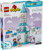 Lego duplo ǀ disney anna en elsa's frozen kasteelfeest, bouwbaar speelgoed voor peuters 10455