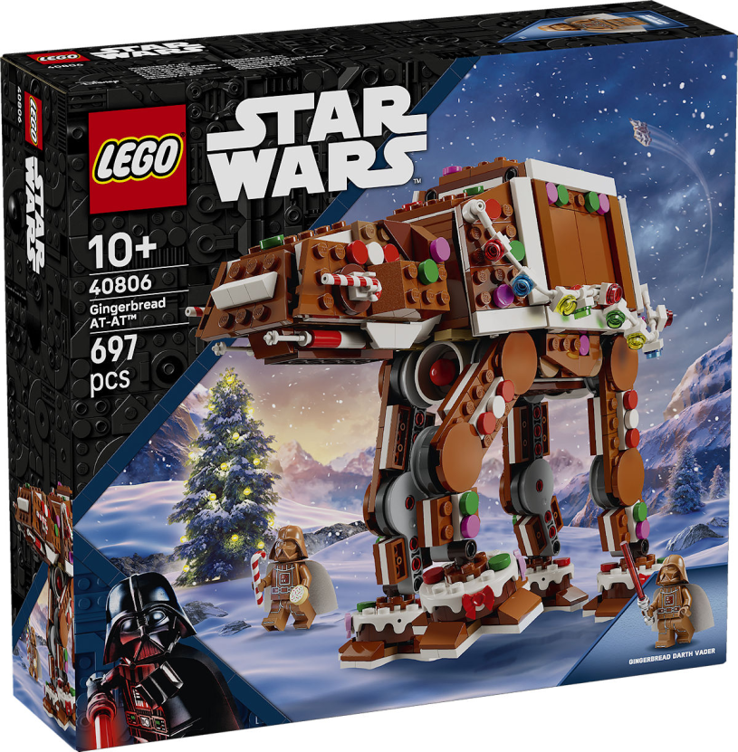 Lego star wars peperkoek at-at walker.