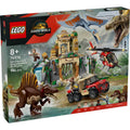 LEGO - jurassic world 76976 spinosaurus en quetzalcoatlus luchtmissie