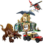 LEGO - jurassic world 76976 spinosaurus en quetzalcoatlus luchtmissie
