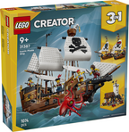 LEGO - creator 3in1 klassiek piratenschip piraten boot speelgoed voor kinderen 31387