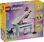 LEGO - creator 3in1 piano met kat en radio en platenspeler speelgoed voor kinderen 31392