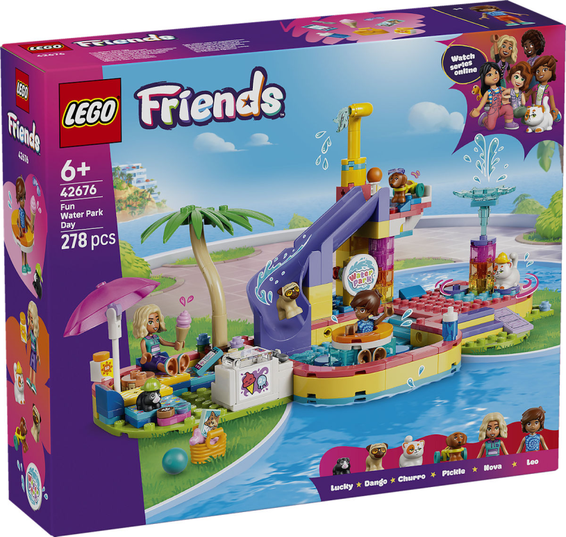 LEGO - friends leuke dag in het waterpark