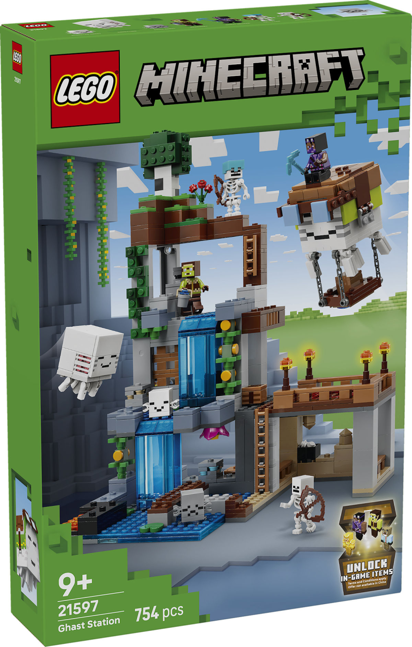 Lego minecraft ghast-huis