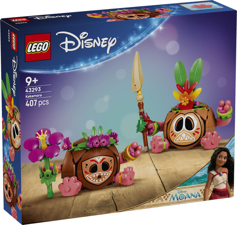 LEGO - disney vaiana kakamora bouwbaar kokosnoot speelgoed voor kinderen 43293