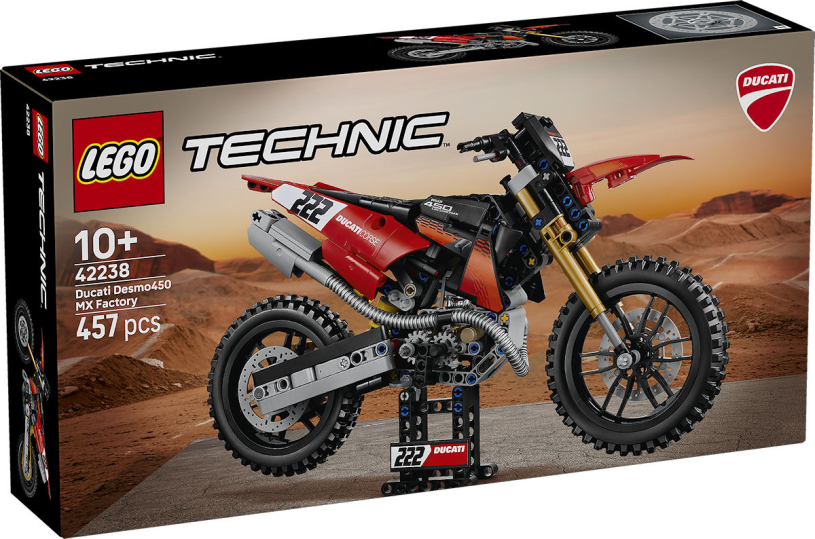 LEGO - technic ducati desmo450 mx factory motor