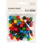 Creativ Company - Creativ Company Https://www.cchobby.nl/houten-kralen-d-10-mm-gatgrootte-3-mm-ca-70-div-diverse-kleuren-20-gr-1-doos