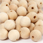 Creativ Company - Creativ Company Https://www.cchobby.nl/houten-kraal-d-20-mm-gatgrootte-4-mm-200-stuk-1-doos