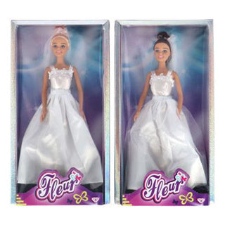 Fleur pop bruid 2 assorti | 2 stuks