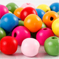 Creativ Company - Creativ Company Https://www.cchobby.nl/houten-kralen-d-12-mm-gatgrootte-2-5-3-mm-ca-40-div-diverse-kleuren-22-gr-1-doos